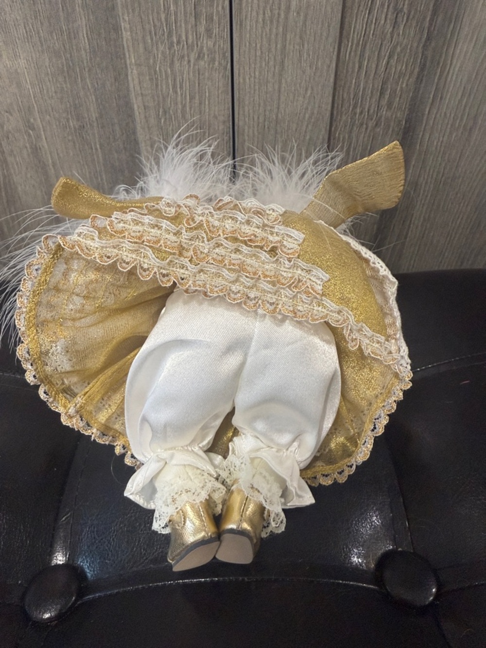 Vintage Marie Osmond Tiny Tots Golden Angel Baby Porcelain Doll 2002 - Picture 8 of 8
